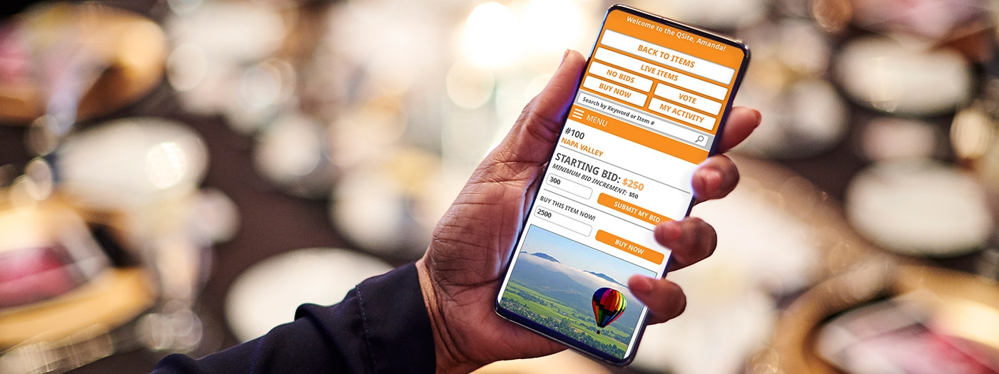 Qtego Event Fundraising Software