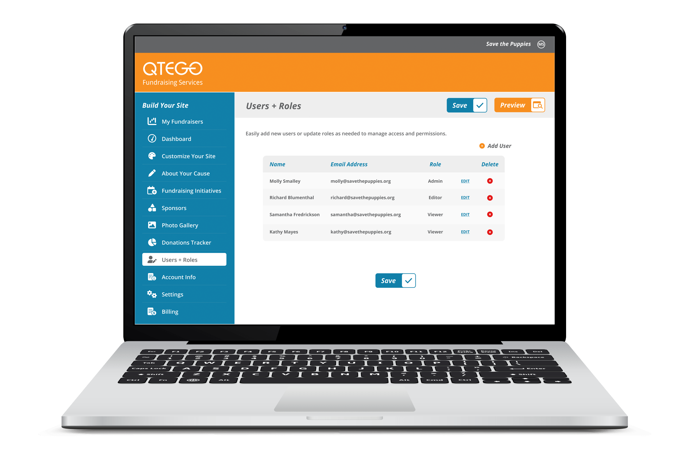 Peer-to-Peer Admin | Manage Your User Roles