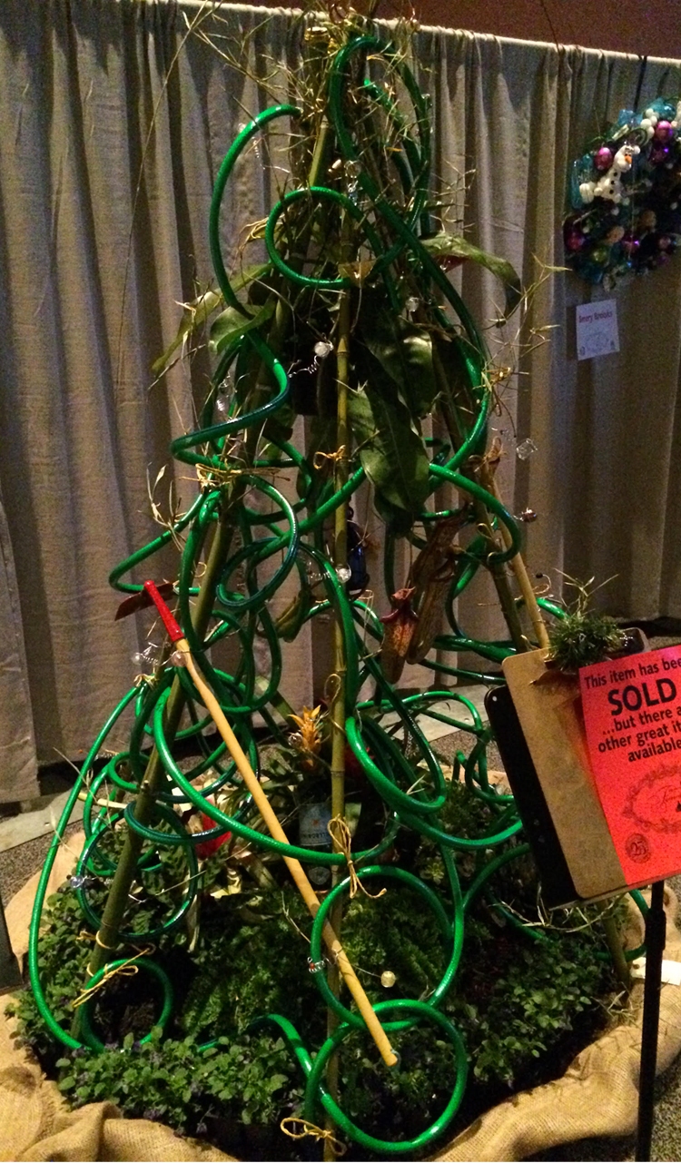 gardening christmas tree holiday auction