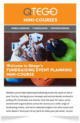 Event Planning Mini-course Qtego Fundraising