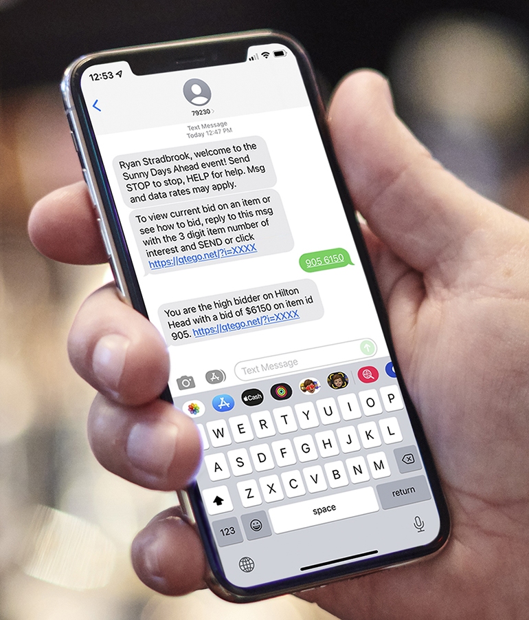 How Text Bidding Empowers Guests to Spend More