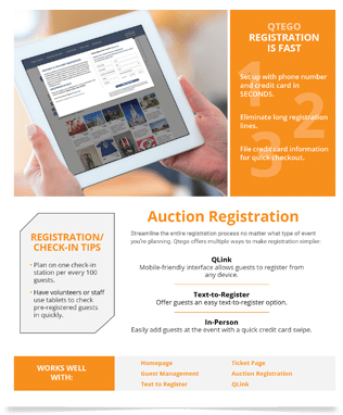 Auction Registration - Qtego Fundraising Solutions