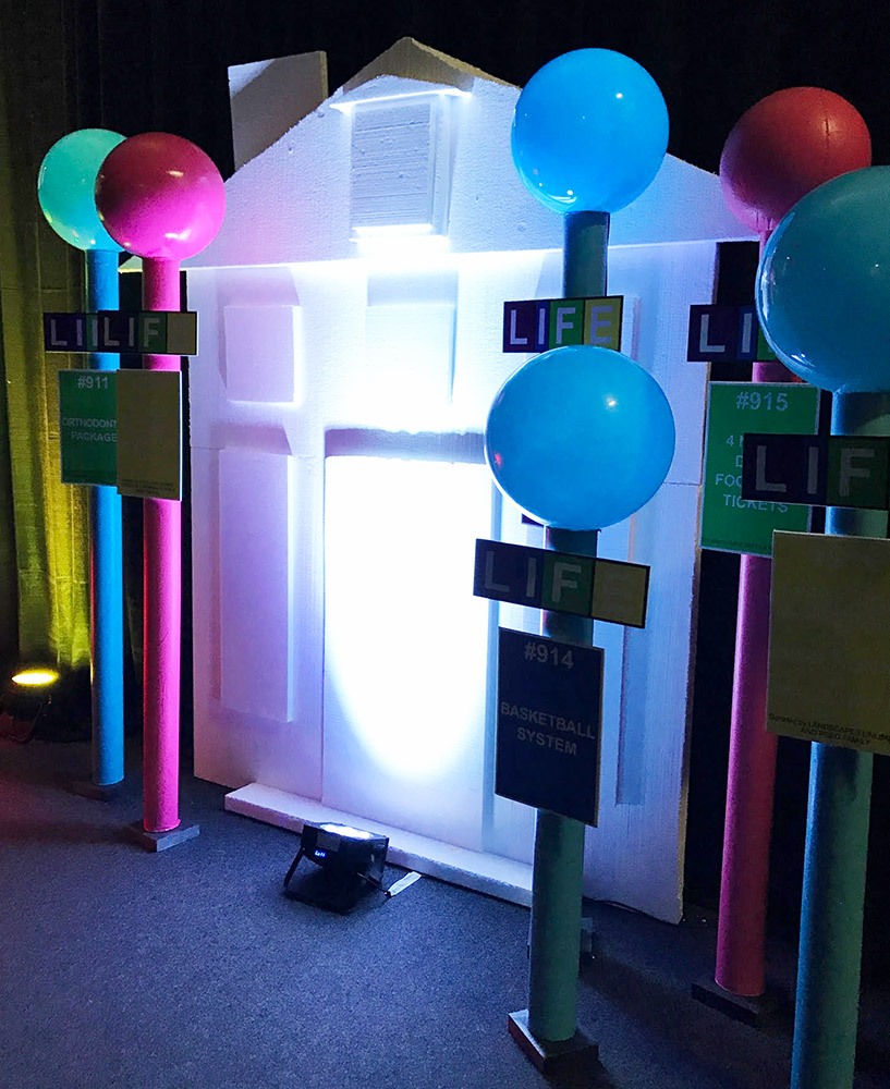 Charity Auction Game of Life Theme Charity Auction Game of Life Theme